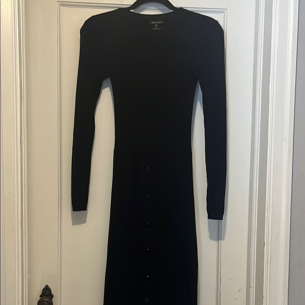 Massimo Dutti - Small - Knit Long Sleeve Dress